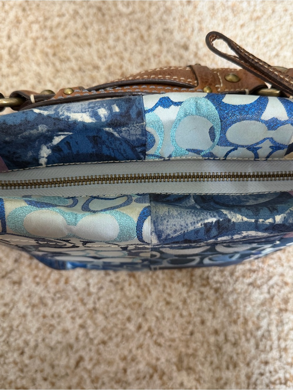 Coach Carly Patchwork Hobo - Picture 4 of 10
